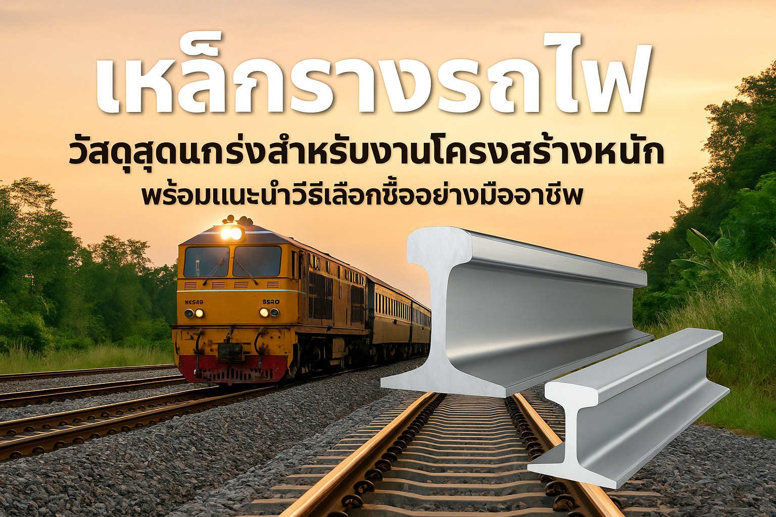เหล็กรางรถไฟคืออะไร